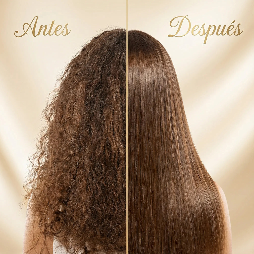 Cepillo Alisador Iónico Profesional 2 en 1 – Alisado Rápido, Antifrizz y Brillo Natural